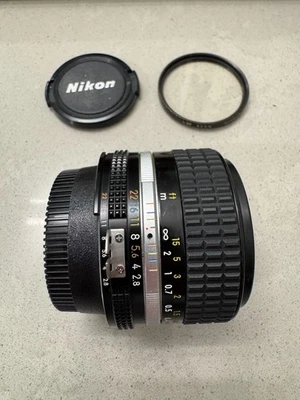 [Mint+] Nikon NIKKOR MF 28mm f/2.8 Lens AI-S - From USA - Image 1 of 4