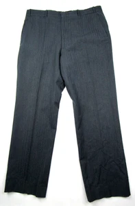 Vtg 1970's Brooks Brothers Herringbone Wool Men's 37.5 x 31 Dress Pants Trouser - Picture 1 of 16