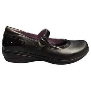Dansko Misty Mary Jane Flats Shoes Womens Size 39 Black Upper Leather 2602020202 - Picture 1 of 16