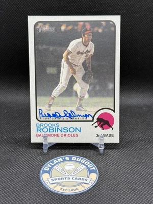 2022 Topps Heritage - Real One Autographs Brooks Robinson #ROA-BR (AU) Auto - Image 1 of 2