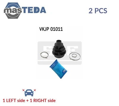 VKJP 01011 CV JOINT BOOT KIT PAIR SKF 2PCS FOR VAUXHALL ASTRA V,VECTRA,ASTRA IV - Image 1 of 4