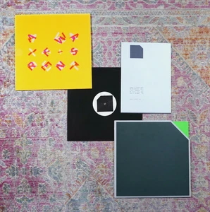 Diagonal 3X12" Lot Powell Bronze Teeth Karl O'Connor Techno Trilogy Tapes Opal - Picture 1 of 14