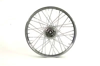 Rueda delantera réplica V-Twin 52-1088 cromada 40 radios 21" x 2,15" 00-07 Sportster Foto 1 de 3