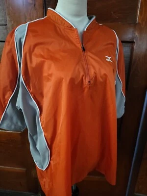 Pulôver Mizuno Teamwear grande laranja e cinza futebol - Imagem 1 de 4