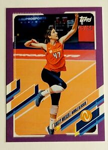 2021 Topps On Demand Athletes Unlimited VOLLEYBALL KRISTY WIESER Purple/50