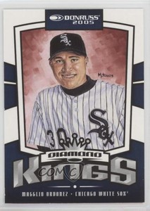 2005 Donruss Diamond Kings Magglio Ordonez #6