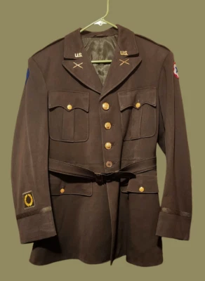 Chaqueta Rosa y Verde Primera Guerra Mundial Primer Teniente Doble Servicio 1er Ejército Fuerzas Aéreas Foto 1 de 4