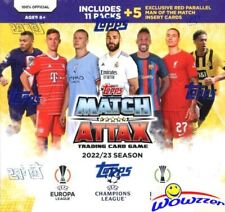 2022/23 Topps Match Attax UEFA Soccer EXCLUSIVE Sealed MONSTER Box-137 Cards!