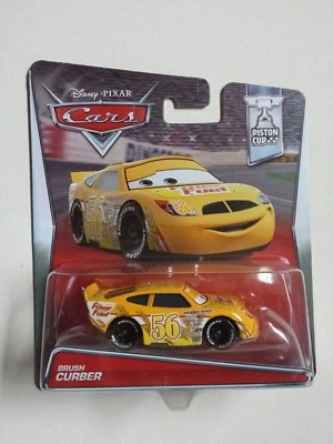 CARS Disney Pixar BRUSH CURBER 2017 FIBER FUEL n.56 piston cup Mattel maclama - Immagine 1 di 2