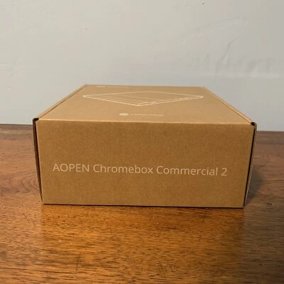 AOpen BC5000 Chromebox Commercial 2 Intel Celeron 3867U 1.8GHz/4GB RAM/32GB SSD - Image 1 of 4