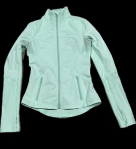 Lululemon Forme Jacket In Light Green Size 6 - Picture 1 of 8