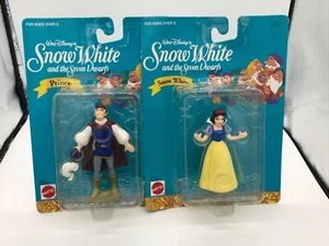 MATTEL SCHNEEWITTCHEN UND DIE SIEBEN ZWERGE SCHNEEWITTCHEN & DER PRINZ NIE GEÖFFNET NEUWERTIG IN VERPACKUNG - Bild 1 von 12