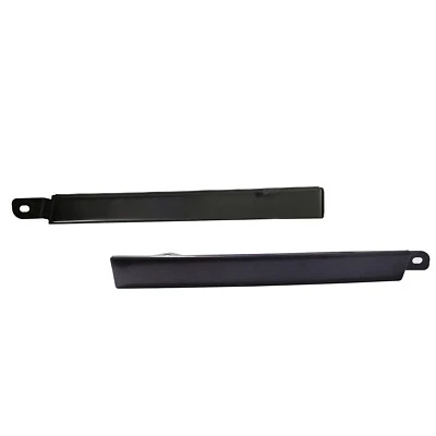 Set(2) Bumper Cover Filler Panel Bracket For 1998-2000 Toyota Tacoma Black Steel - Image 1 of 4