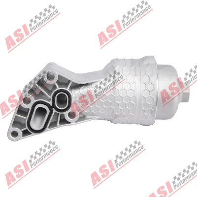 Aluminum Oil Filter Housing For Hyundai Genesis Kia Palisade Sorento #263003LAA — 第 1/4 张图片