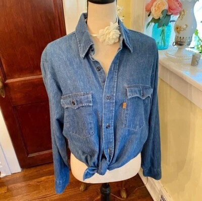 Pantalón Corto De Colección Naranja Etiqueta Denim Levi’s Naranja Etiqueta L 60’s 70’s Foto 1 de 4