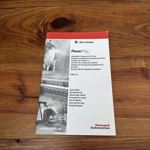 Allen Bradley PowerFlex 4 22A-QS001G-MU-P Manual 22AQS001GMUP Frn 5.xx - Picture 1 of 13