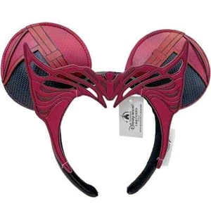 Disney Parks Marvel Scarlet Witch Minnie Ears Headband Ears Wanda Maximoff - Picture 1 of 3