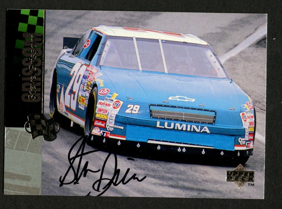 Steve Grissom #99 signed autograph auto 1994 Upper Deck  NASCAR Trading Card - Image 1 of 1