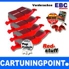 EBC Brake Pads Front Redstuff for VW Caddy 3 2KB DP31517C