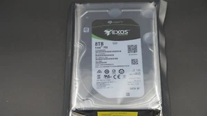 ST8000NM0055 SEAGATE EXOS 7E8 8TB SATAIII 3.5" 7200RPM 256MB ENTERPRISE HDD - Picture 1 of 2