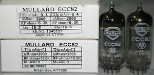 1MP ECC82 Mullard Made in Gt. Britain Amplitrex AT1000 Tested #1545127 786022 - Picture 1 of 7