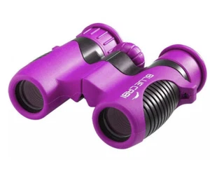 Binoculars Bird Watching Toy Shock Proof Kids High Resolution 8x21 Purple/Black - Picture 1 of 9