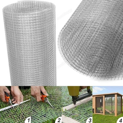 Rete metallica 25 m recinzione filo voliera zincato rete metallica esagonale - Immagine 1 di 4