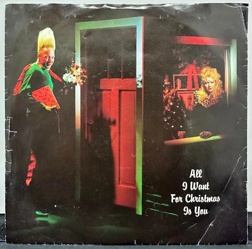 Vince Vance & The Valiants "All I Want For Christmas Is You" 1989 Valiant 45RPM - Image 1 of 4