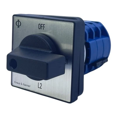 Interruptor giratorio Kraus & Naimer CA10 interruptor de carga para uso industrial industria Foto 1 de 4