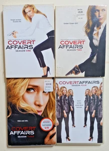 COVERT AFFAIRS: The Series Seasons 1-4 DVD Sets 1 2 3 4 Piper Perabo - Picture 1 of 5