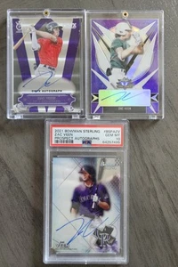2021 Bowman ZAC VEEN Autograph collection  - Picture 1 of 6