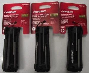 Husky 629-373-3 25 Piece Security Torx, Metric & SAE Radial Folding Key Set - Picture 1 of 1