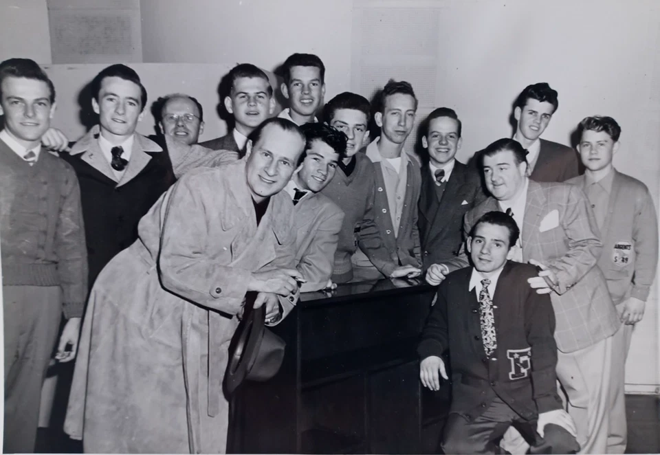 Bud Abbott & Lou Costello con foto original de 5" x 7" clase Argents 1949 JRR30 Foto 1 de 4