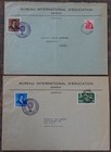 SCHWEIZ IBE 1940 ZWEI SCHÖNE VORLÄFERBELEGE (93000c