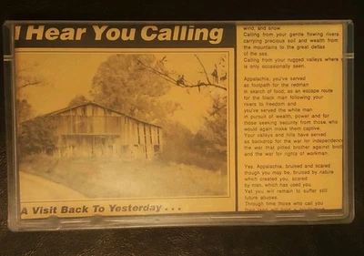 VHS Rare - Appalachia, I Hear You Calling - A Trip Back To Yesterday  - Image 1 of 4