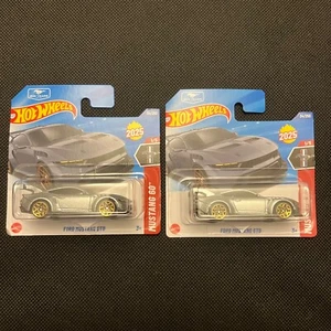 ⭐️ ‼️ 2 x Hot Wheels Ford Mustang GTD C case 2025 Silber Auto Sammler 1:64 ovp - Bild 1 von 3