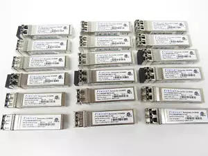 18x Finisar FTLF8528P2BCV-HD 8Gb/s SWL SFP+ 850nm Optics Transceiver Module 18 - Picture 1 of 5