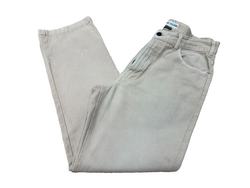 Raro Archivio 1995 Stone Island Jeans Pantaloni Casual Pantaloni Anal Effetti Taglia 50