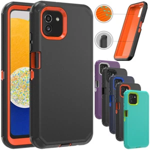 For Samsung Galaxy A03 A02S A03S Case Rugged Shockproof Heavy Duty Phone Cover - Picture 1 of 22