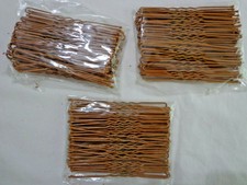 Lot of 3 Packs of Dance Bobby Pins 3" Accessory