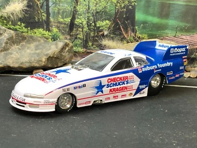 1:24 Diecast Mopar DEL WORSHAM Funny Race Car CHECKER SCHUCK'S KRACK TAL CUAL Foto 1 de 4