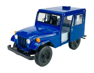 KINSMART 1971 JEEP DJ-5B BLUE 1:26 DIE CAST METAL MODEL NEW IN BOX - Picture 1 of 7