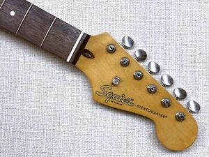 Genuine Fender Squier Strat 60's Style SMALL HEADSTOCK TINTED Classic Vibe Neck - Picture 1 of 20