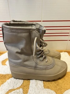 Men 9 Adidas Yeezy 950 Beige Boots Peyote AQ4828 Rare - Picture 1 of 5