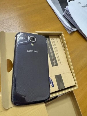 SAMSUNG GALAXY S4 16GB BLACK BLUE GT-I9505 - 2 anni di GARANZIA (NUOVO) - Immagine 1 di 4