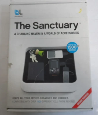 Organizador y cargador de dispositivos Blue Lounge The Sanctuary - blanco (TS-01-WH)  Foto 1 de 4