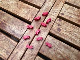 10x LEGO Red brick 3063 / Set 5770 7665 8654 5571 10019 395 391 343 364 630 5563