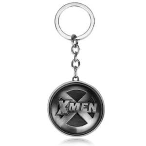 Marvel X-Men Logo Metal Silver Keychain 3D X-Men Keyring Marvel Comics / Movies - Picture 1 of 3