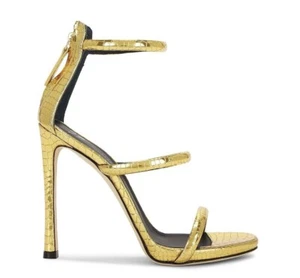Giuseppe Zanotti Harmony Leather Anckle-Strap Sandals Size 36 MSRP $999 - Picture 1 of 16