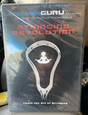 Stringing Revolution (DVD, 2013) Lacrosse Guru Greg Rose School BRAND NEW SEALED - Image 1 of 4